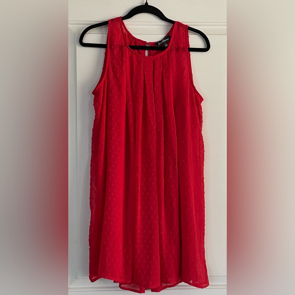 Sam Edelman Vibrant Red Textured Dress
